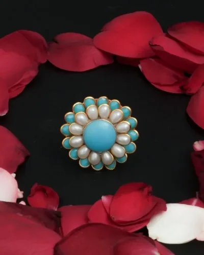 Traditional pachi work ring