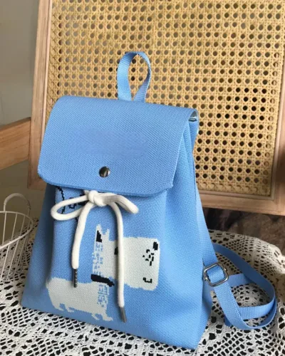 The beautifull dogs image decorative backpack