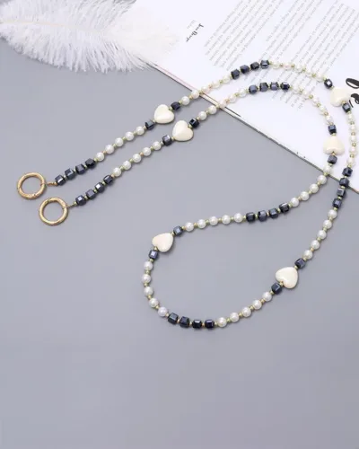 Beautiful vibrant woven phone sling