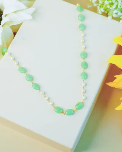 A delicate and treandy beaded mala