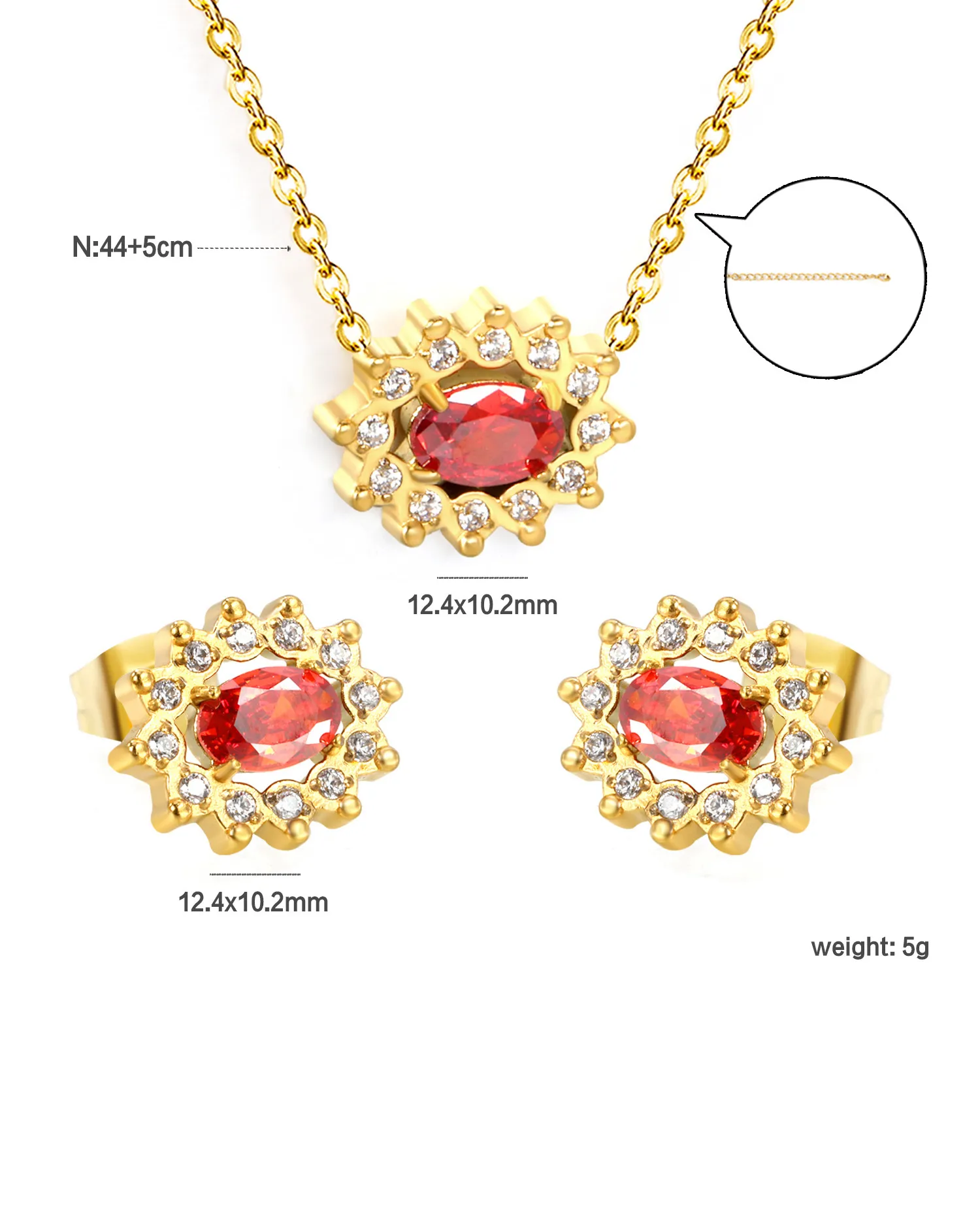 Richlook pendantset118366-1