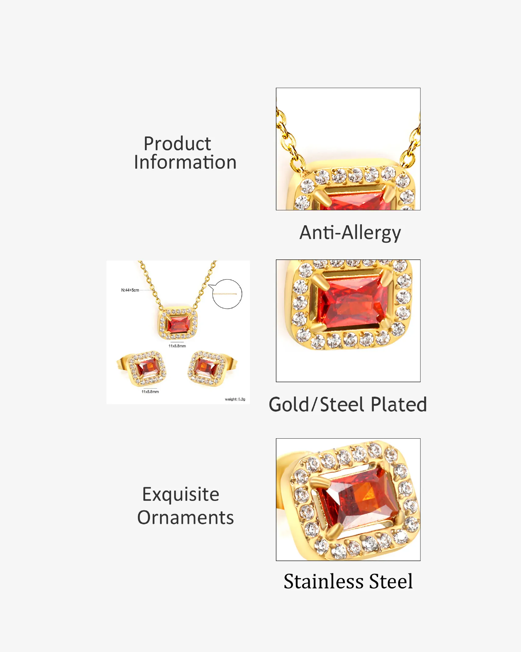 Richlook pendantset118372-4