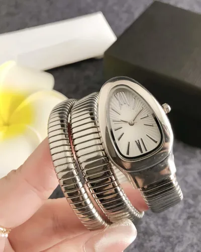 Snack design bracelet watch for girls and women
