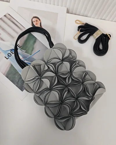 Beautiful petal design handbag