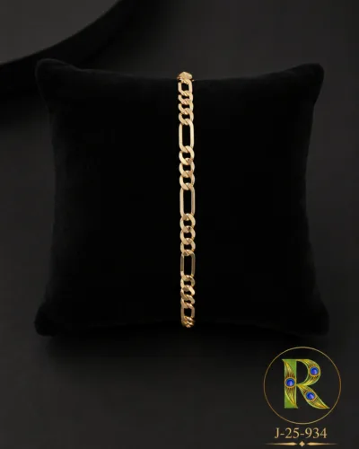 Gold Figaro Chain Bracelet for Men & Women