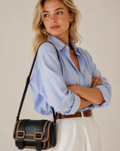 Premium Flap Shoulder Handbag for Daily & Casual Use