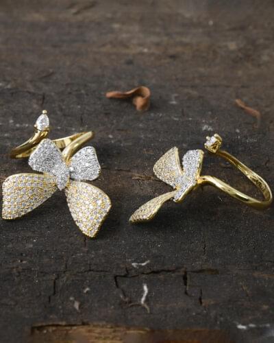 smart  beautiful delicate ring